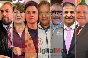 Rafael Estrada, Delfina Gómez, Luisa María Alcalde, Higinio Martínez, Horacio Duarte, Juan Maccise, Ricardo Moreno