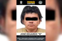 José Eduardo “N” fue vinculado por un homicidio de 2013 en San Miguel Xalostoc; la víctima murió tras ser golpeada por él y otro sujeto.