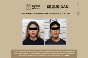 Los detenidos, junto con los indicios asegurados y la parte afectada, fueron presentados ante la Agencia del Ministerio Público con sede en Naucalpan.