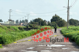 Presentaba huellas de tortura y estaba amarrado del cuello. 