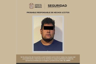 Oficiales detuvieron a Eduardo “N” de 22 años de edad.