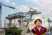 La Gobernadora acudió a la estación La Tolva, punto clave de transbordo del sistema, donde se instalan tres equipos de carga eléctrica