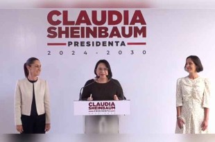 Sheinbaum expresó su orgullo y emoción al nombrar a la primera mujer al frente de la CFE