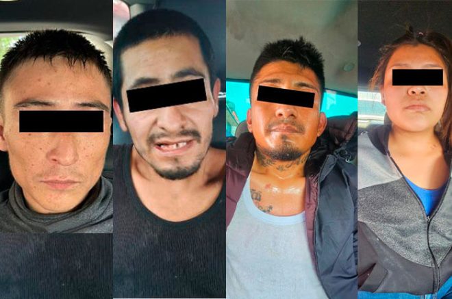 Autoridades aseguraron vehículo relacionado con homicidio y detuvieron a cuatro personas en La Paz