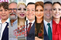 Delfina Gómez, Pedro Moctezuma, Macarena Montoya, Daniel Sibaja, Myrna García, Jorge Olvera, Cristina Ruiz