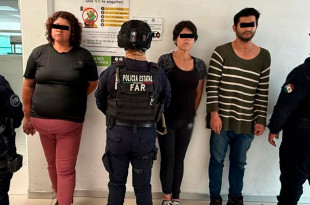 Durante el operativo se aseguró un arma de fuego y cartuchos útiles.