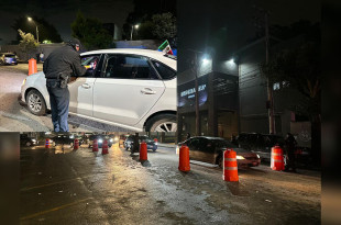 Autoridades implementan &quot;Operativo Conduce Sin Alcohol&quot; en calles de Toluca.