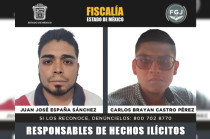 Sentenciados a 55 años por triple homicidio en Naucalpan