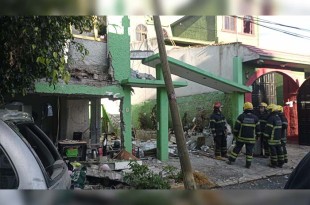 Bomberos harán el dictamen para conocer el balance real de los daños provocados por la acumulación de gas.