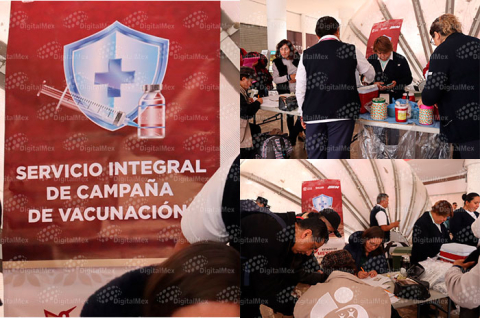 Se aplican vacunas contra influenza, sarampión, VPH, tétanos, hepatitis B y otras; la próxima jornada será el 10 de abril en Gran Plaza Toluca.