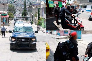 Policías y Marina reforzaron vigilancia en colonias de la zona alta del municipio.