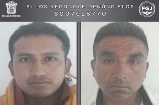 Estos dos individuos fueron ingresados al Centro Penitenciario y de Reinserción Social de Otumba,