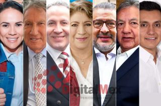 Alejandra del Moral, Arturo Montiel, Eruviel Ávila, Delfina Gomez, Horacio Duarte, Higinio Martínez, Carlos González Berra