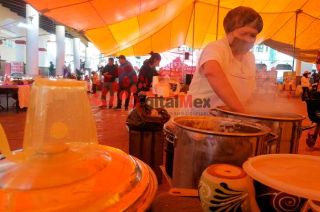 A muchas de las artesanas les pidieron con anticipación los tamales.