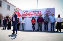 Continúan inaugurando obras en Tianguistenco