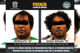 Los detenidos fueron asegurados con droga y un arma