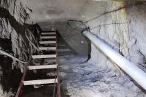 Túnel localizado para extraer combustible