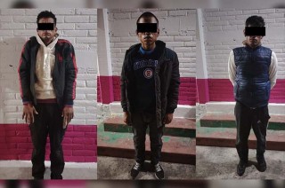 Los detenidos, Héctor “N”, Gaudencio “N” y Ramsés Leandro “N”, fueron trasladados al Ministerio Público de San Cristóbal.