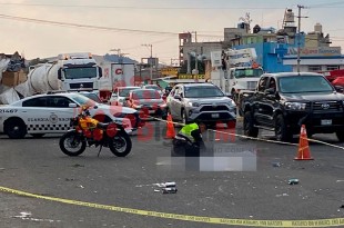 El accidente tuvo lugar a la altura de San Lorenzo Cuauhtenco