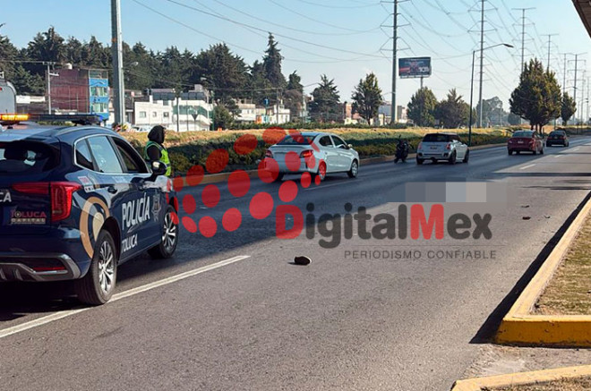 Ocurrió en los carriles centrales de la avenida Las Torres, a la altura del parque 18 de Octubre, en la Colonia del Parque.