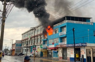 #Video: Fuego consume departamentos en #Ecatepec