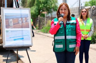 El gobierno municipal de Ocoyoacac puso en marcha una obra de drenaje profundo en la calle Primero de Mayo para prevenir inundaciones.