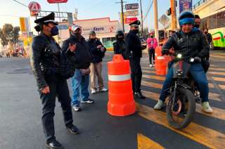 Causó malestar y fuerte tráfico en la zona