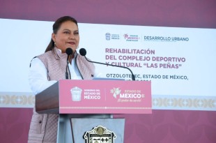 Erika Sevilla expresó su agradecimiento por el respaldo del gobierno estatal, después de cinco años de gestiones. 