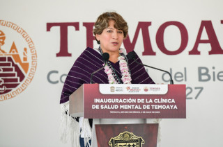 Delfina Gómez pone en marcha clínica con atención en lengua otomí