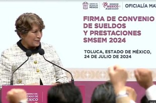 Delfina Gómez:  La educación es la transformación del Estado de México