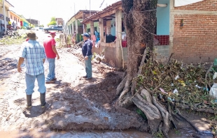 #Tejupilco: Tromba inunda casas en Bejucos y Paso del Guayabal