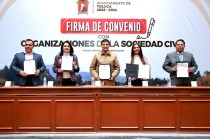 Alcalde de #Toluca fortalece justicia social junto con 24 organizaciones civiles