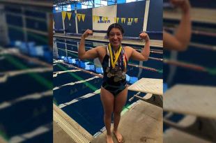 A sus 24 años, Sharon Román ha ganado 25 medallas y 2 trofeos por su desempeño en la natación.