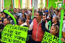 Luis Montaño, delegado municipal del PVEM, convivió con vecinos de la colonia 1 de Septiembre, en Atizapán.