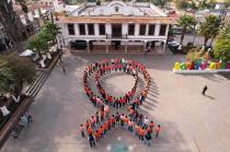 La alcaldesa invitó a hombres y mujeres a crear espacios libres y con seguridad