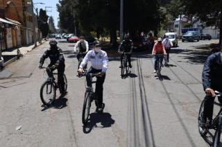 Su misión es ser cercanos a la gente, vigilar y fortalecer la seguridad en las calles durante las 24 horas del día.