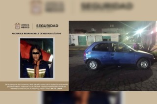 Al momento de su captura la detenida contaba con orden de aprehensión vigente