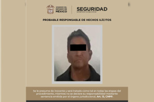 Elementos de la SSEM aseguraron a Juan “N”, de 53 años