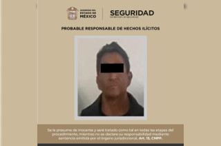 Elementos de la SSEM aseguraron a Juan “N”, de 53 años