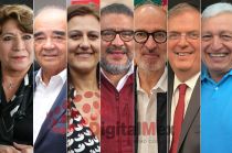 Delfina Gómez, Maurilio Hernández, Mónica Álvarez, Horacio Duarte, Jorge Armando Barriguete, Marcelo Ebrard, Alfredo Kanter