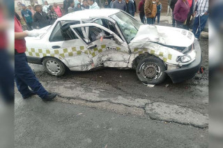 Elementos policiales y de Guardia Nacional resguardan el lugar de los hechos