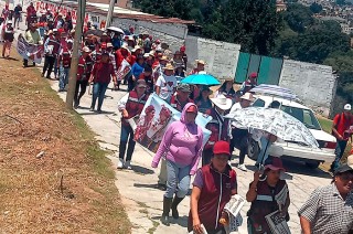 Más de un centenar de brigadistas recorrieron nuevamente las calles de Santa María del Monte