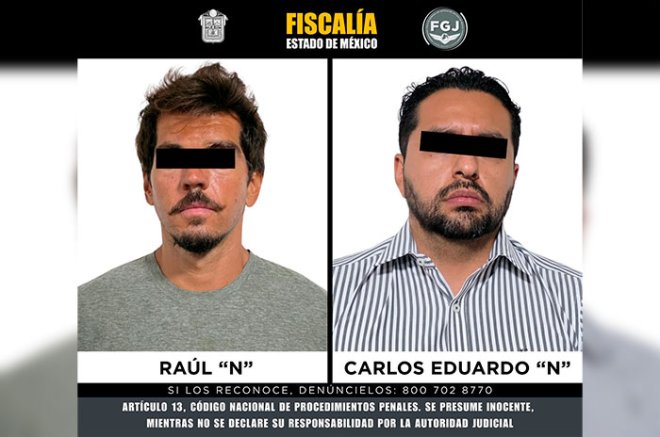 Raúl “N” y Carlos Eduardo “N” permanecerán en prisión preventiva mientras avanza la investigación por un presunto entramado relacionado con verificentros del Estado de México.
