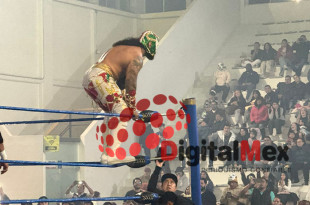 Inicio de la temporada 2026 de lucha libre en el Gimnasio Agustín Millán de Toluca.