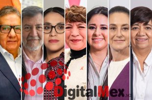 Higinio Martínez, Gerardo Fernández, Nancy Nápoles, Delfina Gómez, Laura González, Claudia Sheinbaum, Edna Elena Vega