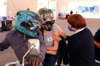 Solo este lunes se realizará la inmunización para este sector