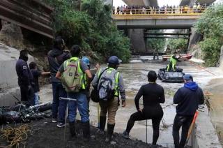 El cuerpo fue arrastrado por la corriente hasta el estado de Hidalgo