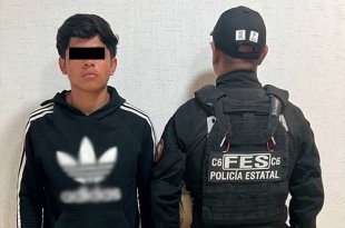 Un joven de 18 años fue detenido en Tejupilco con 56 ponchallantas y una bolsa con hierba.