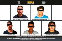 Los cinco señalados enfrentan prisión preventiva por un homicidio ocurrido el 15 de mayo