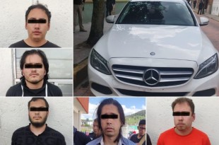 Al realizar la inspección de los detenidos, identificados como Urian “N”, Alfredo “N”, Rodrigo “N” y Juan Diego “N”, todos originarios de Jalisco